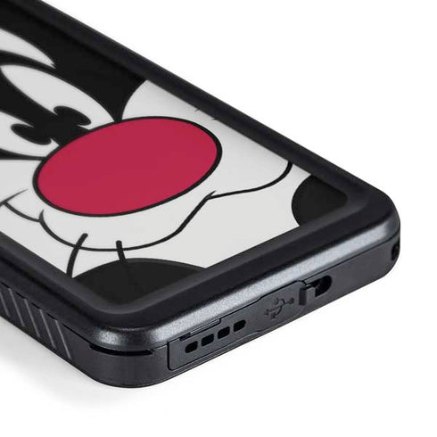 Looney Tunes Sylvester Galaxy S24 Plus Waterproof Case